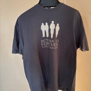 Return to Forever 2008 World Tour T-shirt,